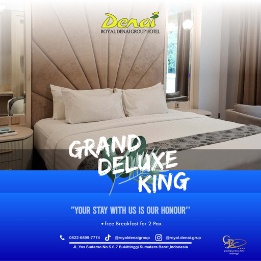 Grand Royal Denai Hotel Syariah Room Type - Grand Deluxe King Room