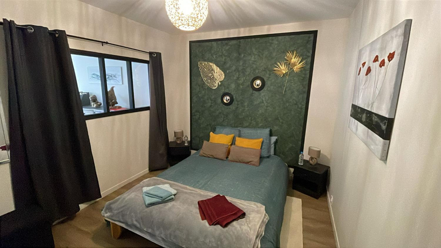 Bedroom, Gites Les Lucioles, Seine-Maritime