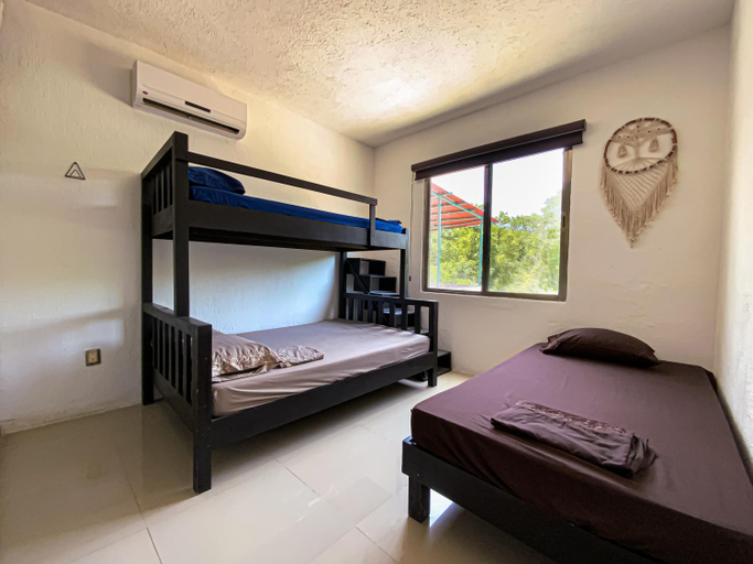 Bedroom 3, Villa Selvatica con Piscina en Playa del Carmen, Cozumel