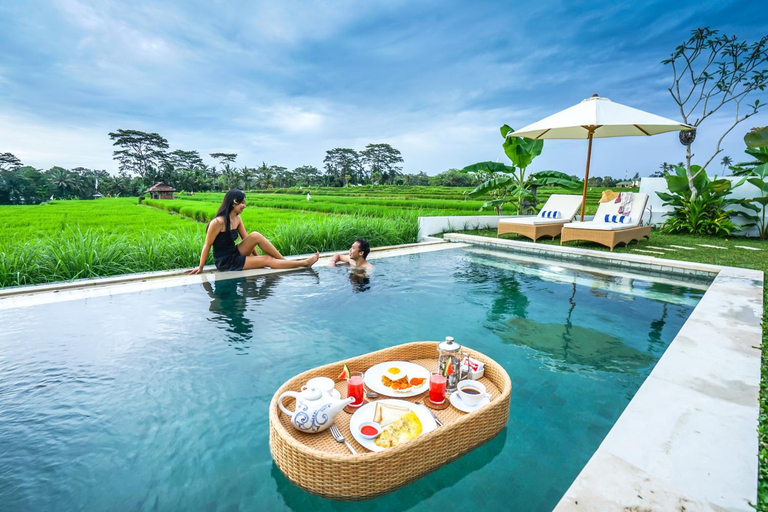 Sport & Beauty, 2 BR Villa with open view of rice paddies & sunset, Gianyar