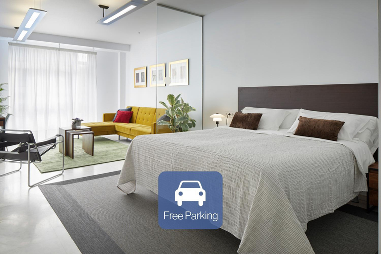 Bedroom 2, Satori Suites, Guipúzcoa