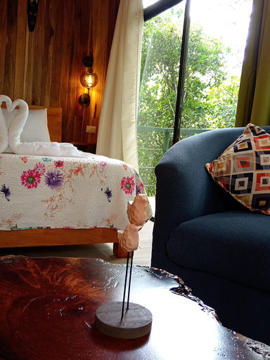 Bedroom 2, Jungle Living Tree Houses, Puntarenas
