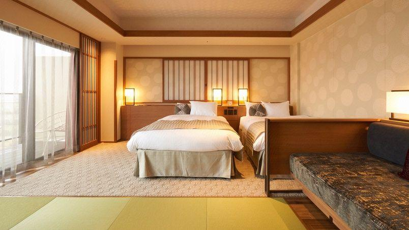Bedroom 2, Iizaka Hotel Juraku, Fukushima