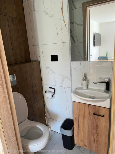 Bathroom 2, Apartamenty Willa NaSkarpie Jacuzzi Sauna Basen, Cieszyn