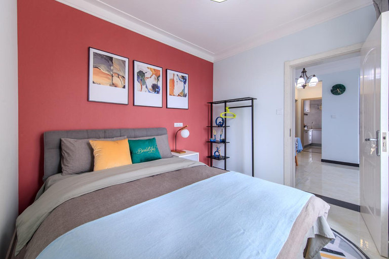 Bedroom 3, Baoding Lianchi·North China Electric Power University·, Baoding