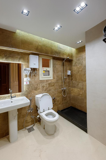 Bathroom 3, ALEX HOMES - Gleem Luxury Apartments with Direct Sea View, Alexandria