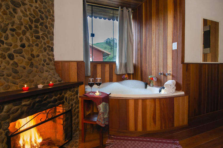 Bathroom 2, Suites cantinho de maua, Resende
