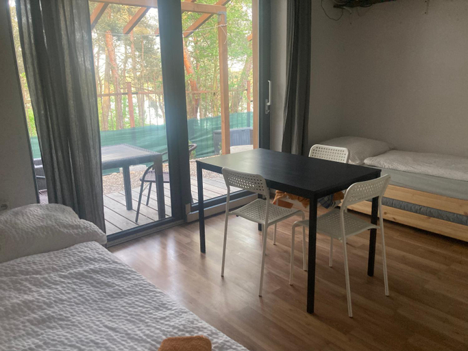 Bedroom 2, KuK Racice - pokoj s malou terasou, Litoměřice