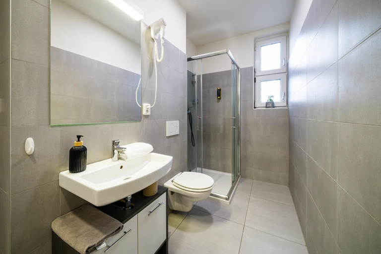 Bathroom 2, APARTIA Skorepka, Brno-center, Brno