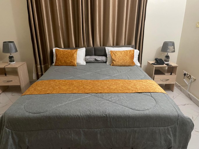 Bedroom 1, Jaffa Suites, Kampala