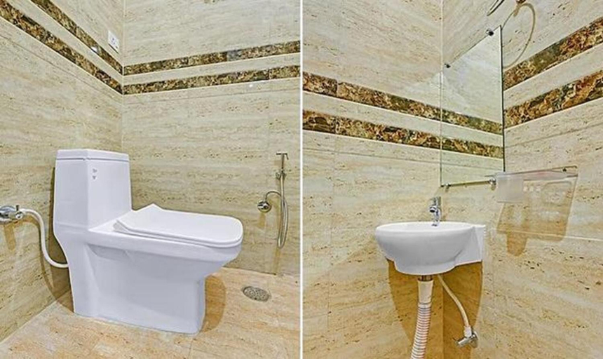 Bathroom 4, FabHotel Metro Inn, Kanpur Nagar