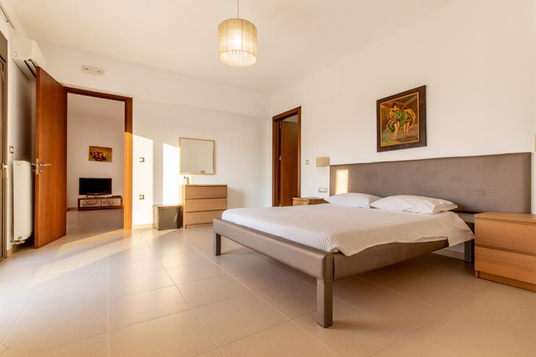 Bedroom 3, Villa Cleopatra Private Heated Pool, Tennis & Football, South Aegean