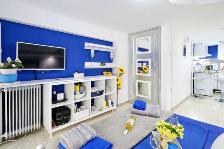 Bedroom 2, Santorini Style in Athens, Greece, Attica