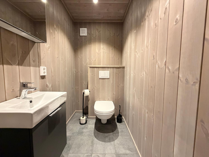 Bathroom 3, Masaplassen Friisvegen Mountain Lodge, Ringebu