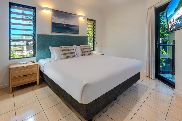 Bedroom, Anchorage Apartments on Hamilton Island by HIHA, Whitsunday