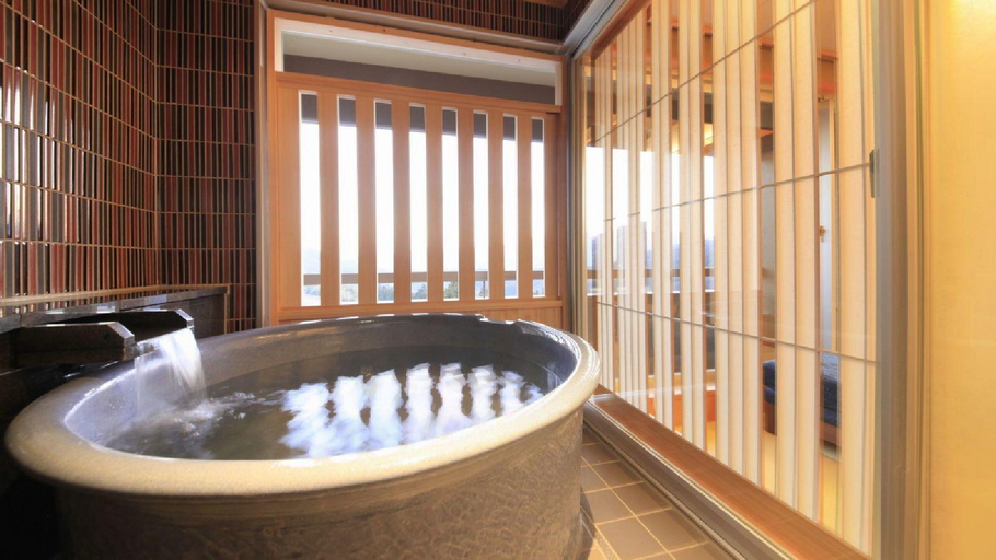Bathroom, Gensen Yunoyado Sennotani, Minakami