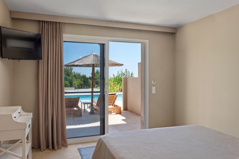Bedroom, Pacifae Hotel, Ionian Islands