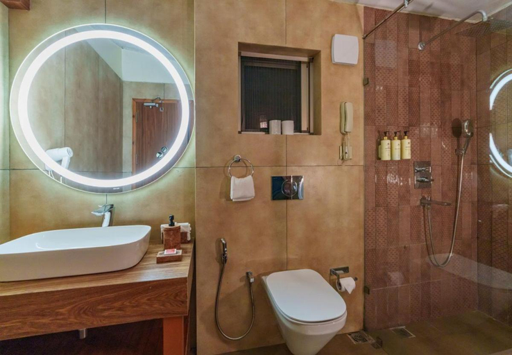 Bathroom 2, ONENESS Rishikesh by Ganga Kinare - A Luxury Wilderness Resort, Garhwal
