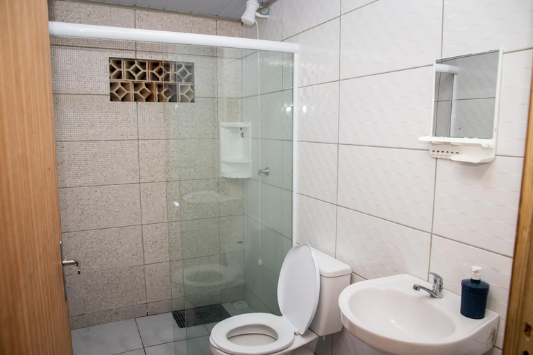 Bathroom, Pousada Tio Bilia, Imbituba
