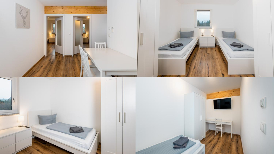 Bedroom, Schreinerfeld-Appartements, Landshut