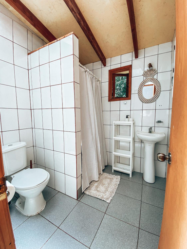 Bathroom, Malibu Hostal Boutique, Valparaíso