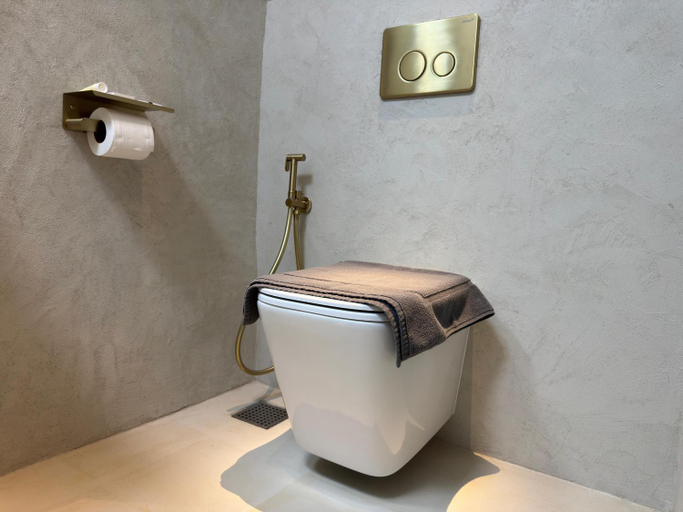 Bathroom 3, بيت الصباح نزل وكافيه Bait AlSabah Heritage Inn & Cafe, Manah