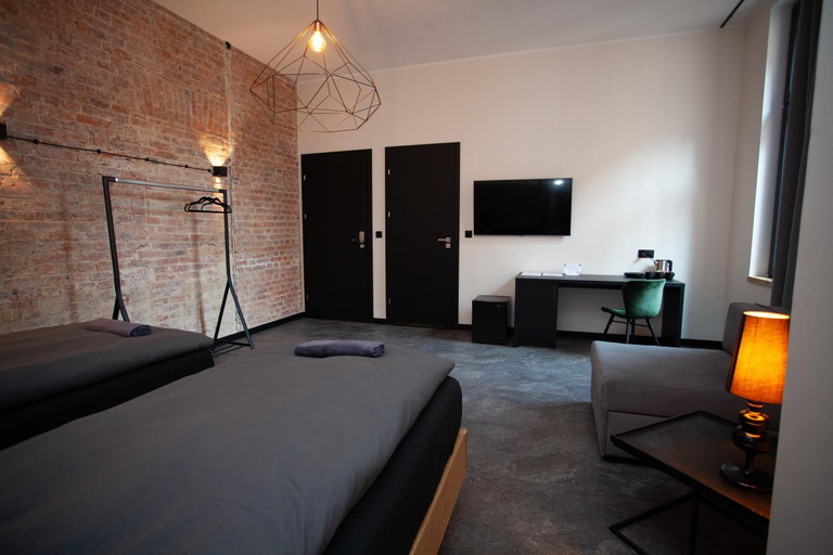 Bedroom 2, Pokoje goscinne "Przy Rynku", Gliwice City
