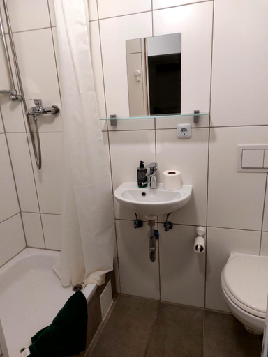 Bathroom, Monteurunterkunft Schwaig, Nürnberger Land