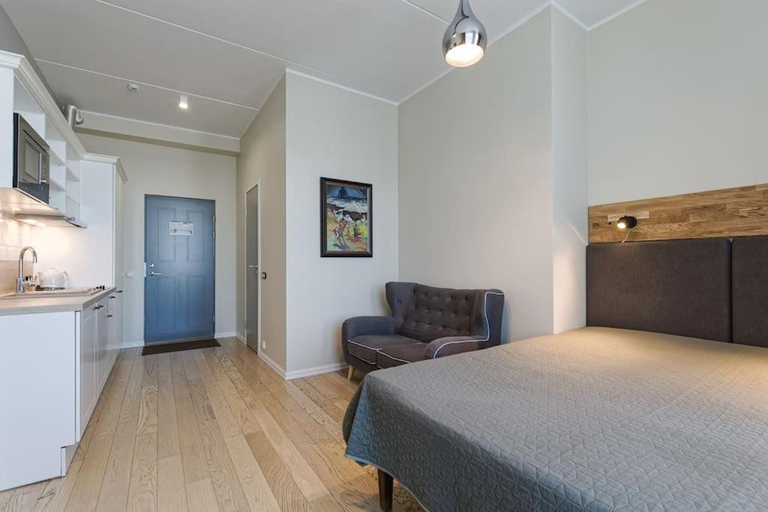 Bedroom, Stylish City Center Studio, Next to the Old Town, Tallinn