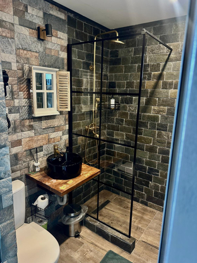 Bathroom, La Popasul Cerbului, Carasova