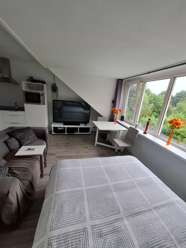 Bedroom 4, Studio 76 Groningen met gratis leenfietsen, Groningen