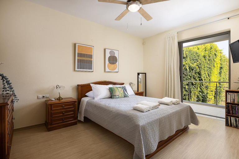 Bedroom 2, Hestia Grey Villa with Guest House & Private Pool, Crete