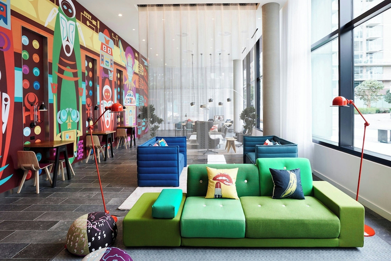 Public Area, citizenM Seattle South Lake Union, Seattle
