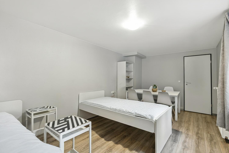 Bedroom, Hotel Engelsburg - Apartments - Ferienwohnungen, Remscheid