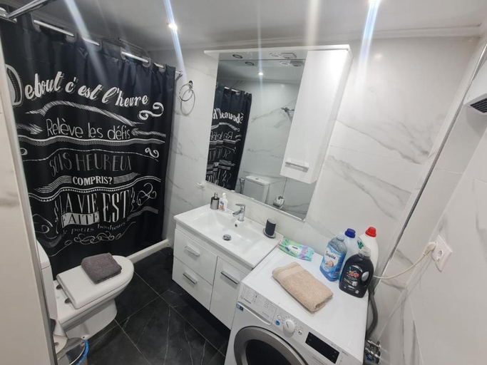 Bathroom 2, Luxury apartment in Sepolia, Attica