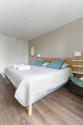 Bedroom 2, Residence Leon Blum - Appartements design - Parking, Puy-de-Dôme