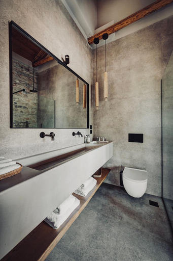 Bathroom, EJ Boutique Suites, Thessaly