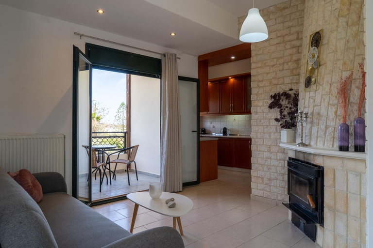 Kitchen 2, Three Waves Maisonettes by Cretanhouses, Crete