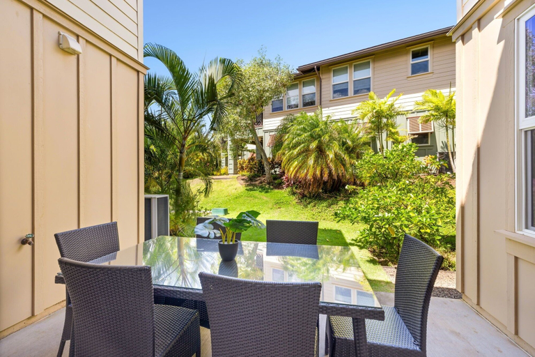 Outdoor dining 4, Kauai Pili Mai 13m 3 Bedroom Condo, Kauai