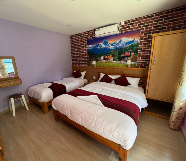 Bedroom 2, Happy Home Guest House, Gandaki