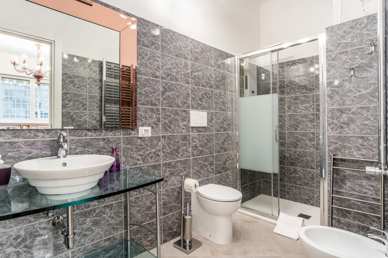 Bathroom 5, Rome As You Feel - Vatican Deluxe Apartment - Telesforo, Rome