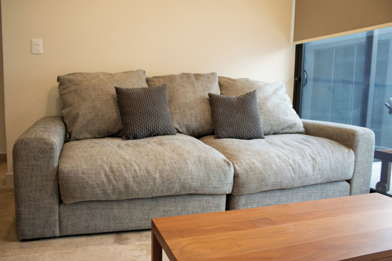 Living area 3, Paravian 504 2BR Condo Playa del Carmen, Cozumel