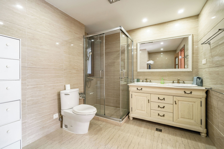 Bathroom 4, Tyms Gubei Apt 2BR near Metro Plaza, Shanghai
