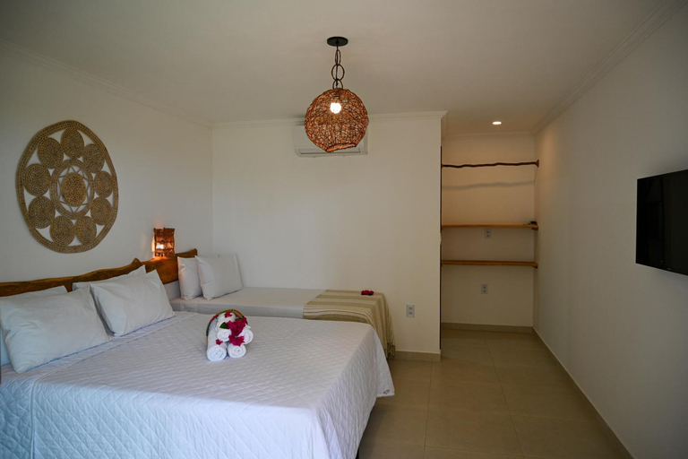 Bedroom 3, Pousada Estacao do Mar, Japaratinga