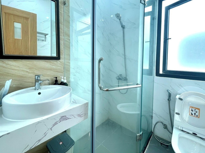 Bathroom, TEDDY 96 HOMESTAY & CAFE - GRAND WORLD PHU QUOC, Phú Quốc