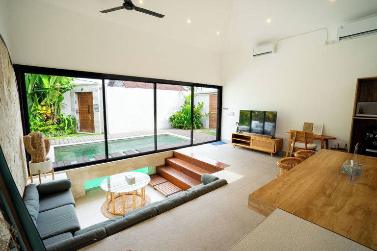 Living area 2, Solla Sol Villa Canggu, Badung
