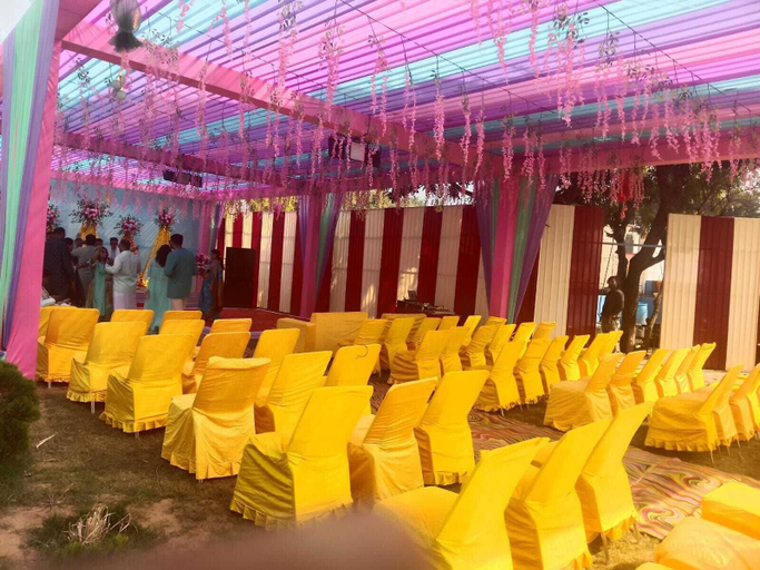 Outdoor banquet area, Pushkar Prime Resort, Ajmer
