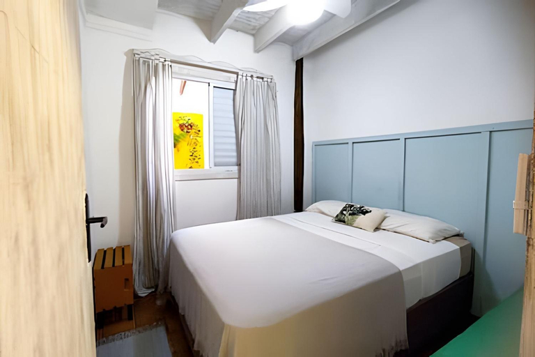 Bedroom 2, Casa Tupi - suites no coracao do Itagua em Ubatuba, Ubatuba