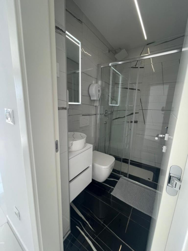 Bathroom, Villa San Sebastian-direct sea view, Baška