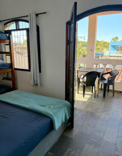 Bedroom 2, Pousada Ocean - Beira Mar - Sesc, Bertioga